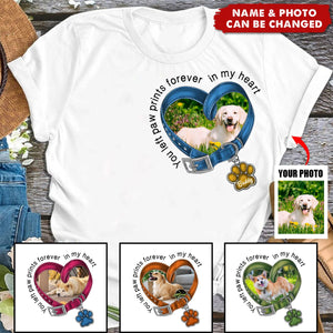 Personalized Dog Photo T-Shirt - Gift Idea For Dog Love