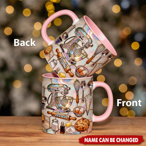 Love Baking - Personalized Baking Accent Mug