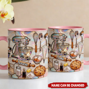 Love Baking - Personalized Baking Accent Mug