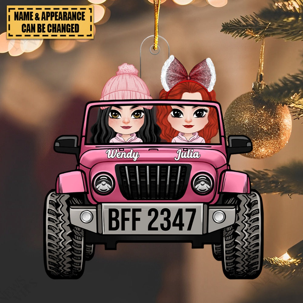 Off-road Car Christmas Ornament, Gift For Couples, Husband, Wife, Friends