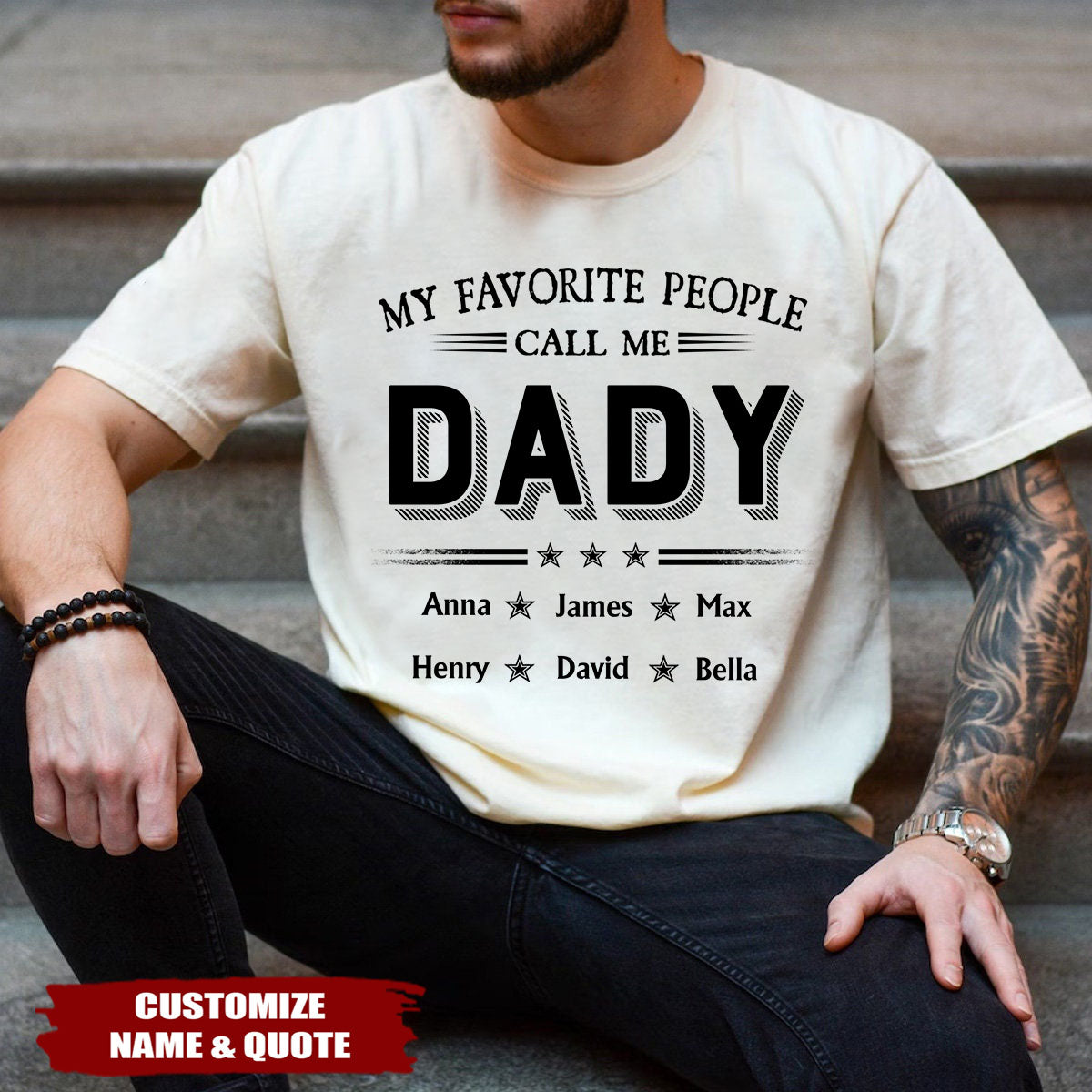 Custom My Favorite People Call Me Papa Father's Day