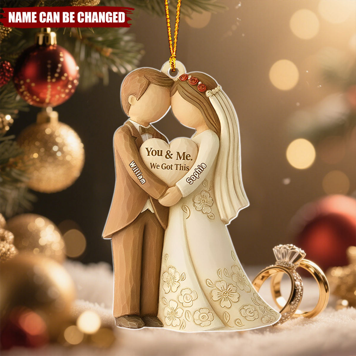 Personalized Gifts For Newlyweds Acrylic Keepsake