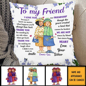 Gift For Friends I Love You Pillow