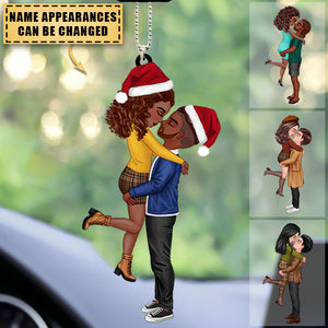 Couple Personalized Car Ornament - Perfect Gift For Your Loved One