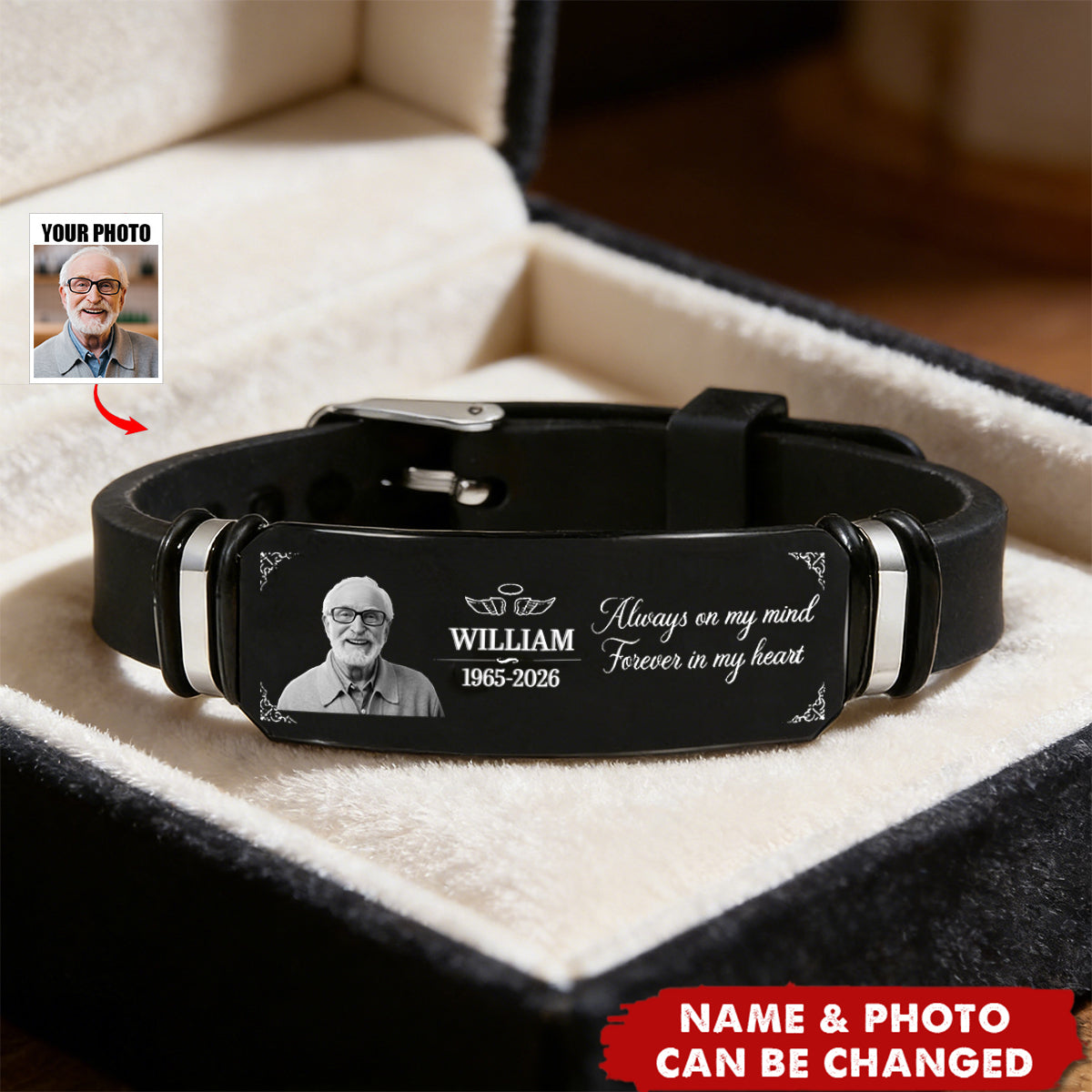I Loving Memory - Personalized Bracelet