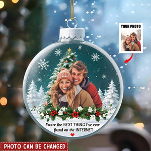You Are The Best Thing About Me - Personalized Acrylic Ornament