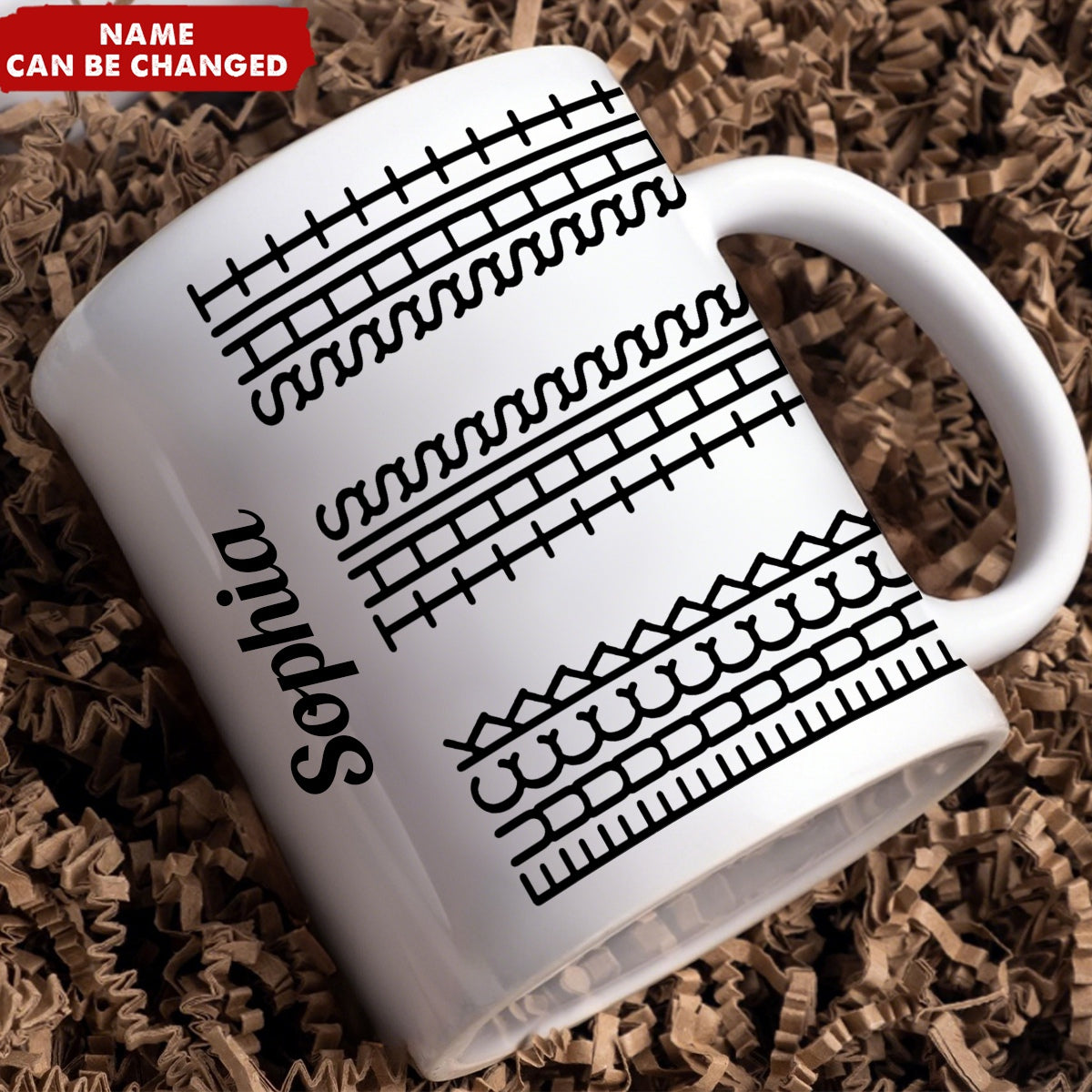 Hidden Swear Message Funny Personalized Coffee Mug