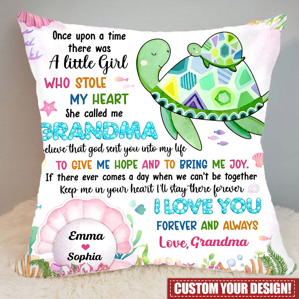 Gift For Daughter Granddaughter She Called Me Grandma Mom Pillow