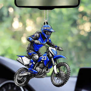 Personalized Acrylic Car Ornament For Motorcycle，Gift For Motorcycle Lover