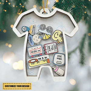 First Prefect Ornament For Baby -Personalized Christmas Ornament