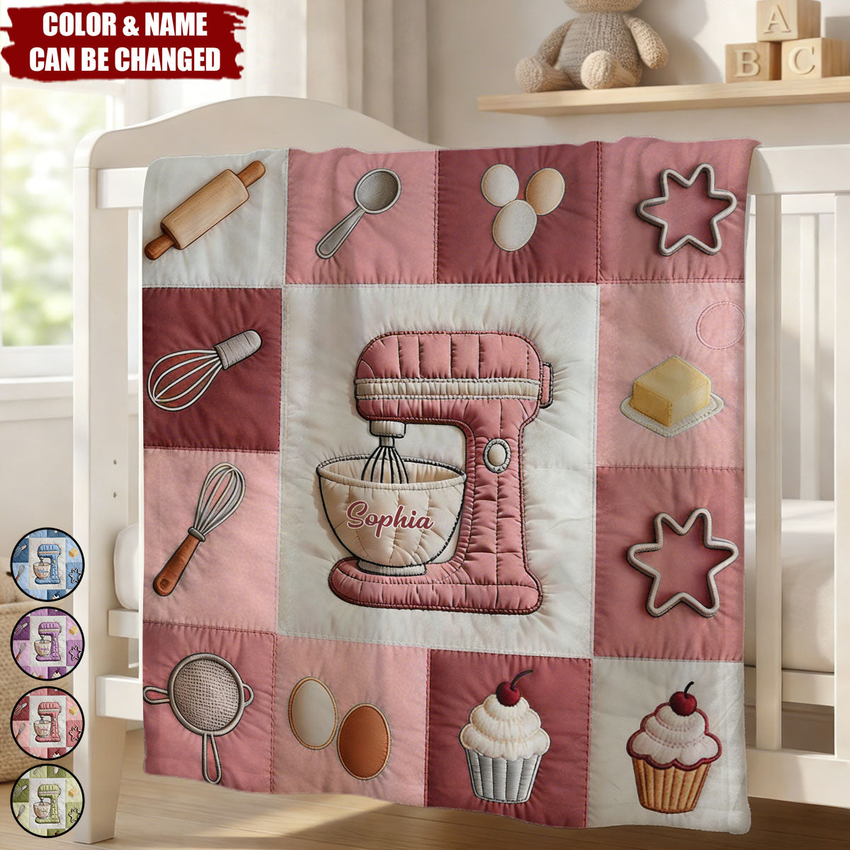 Kitchen Baking - Personalized Baking Blanket