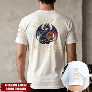 Father's Day Gift, Father of Mysteries, the Family Mysteria - Personalized Shirt