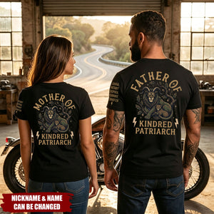 Father's Day Gift, Father of Kindred Patriarch - Personalized Shirt