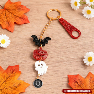 Personalized Cute Bat Pumpkin Ghost Tumbler Charm for 20 oz to 40 oz Stanley Tumbler Halloween Gift