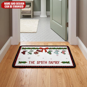Christmas Together - Personalized Runner Rug