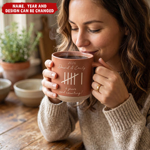 Custom Anniversary Wedding Gifts For Couple - Personalized Mug