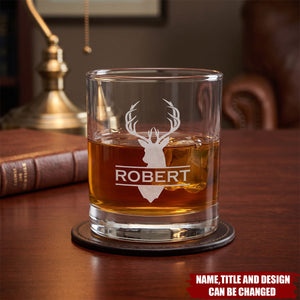 Turns Out I Like You A Lot More Than I Had Originally Planned - Fun Gift For Him - Personalized Whiskey Glass