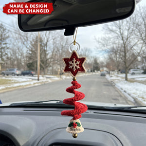 Custom Star Snowflake Bell Acrylic Ornament - Personalized Christmas Birthday Gifts For Family,Friend - Personalized Ornament