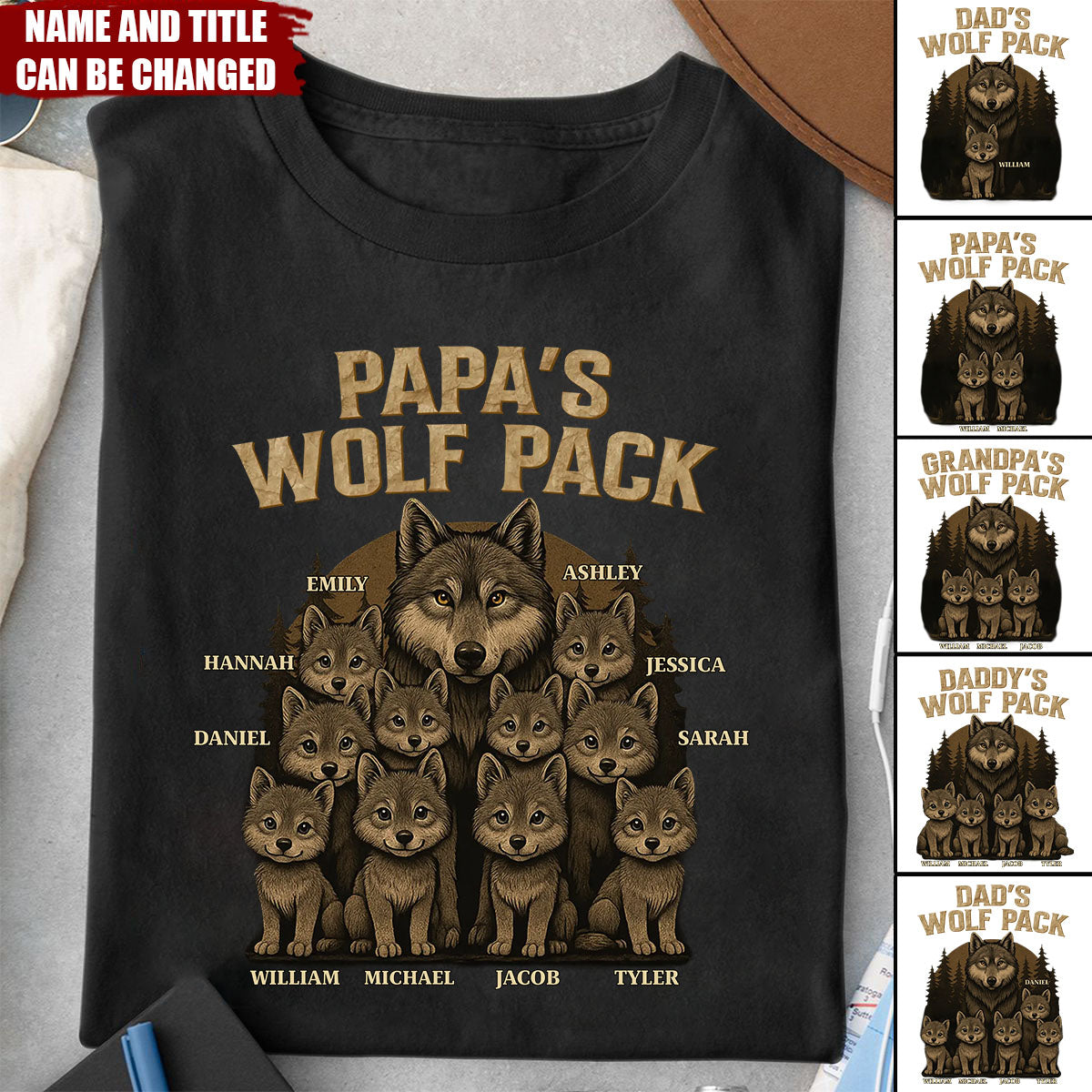 Loyal Brave Always Together - Personalized Shirt- Father's Day, Gift For Dad