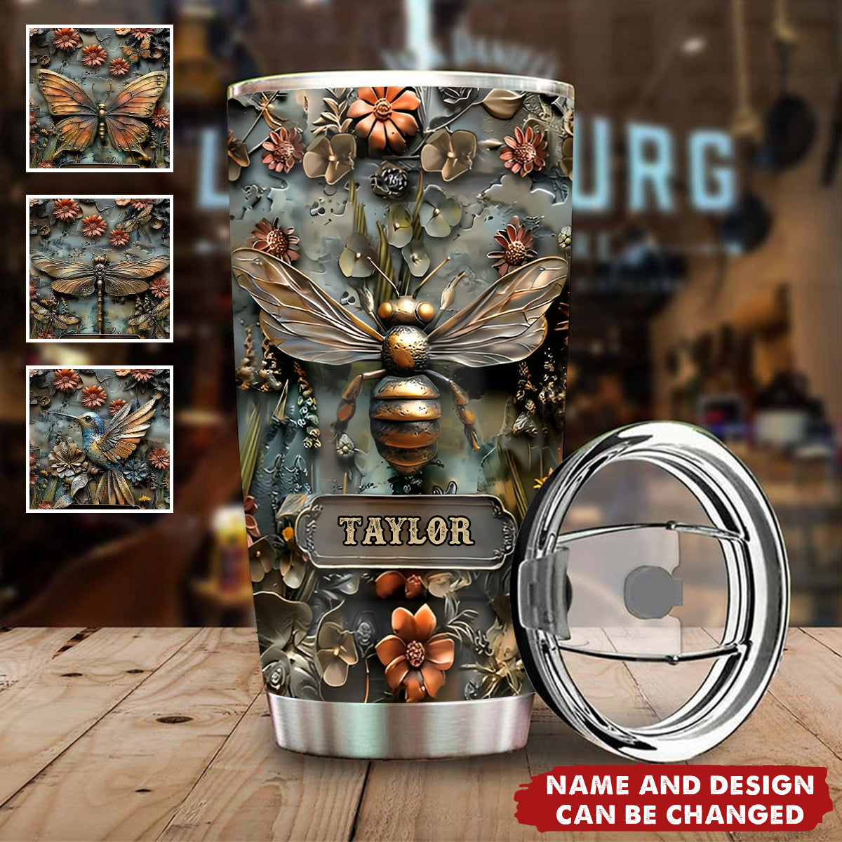 Green Lady - Personalized Gardening Tumbler