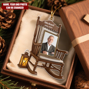 Cherish Every Memory And Love Every Moment - Personalized Christmas Acrylic Ornament