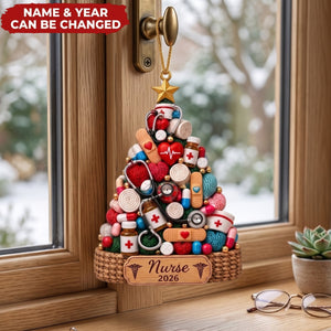 Healthcare Worker – Personalized Acrylic Custom Shape Ornament