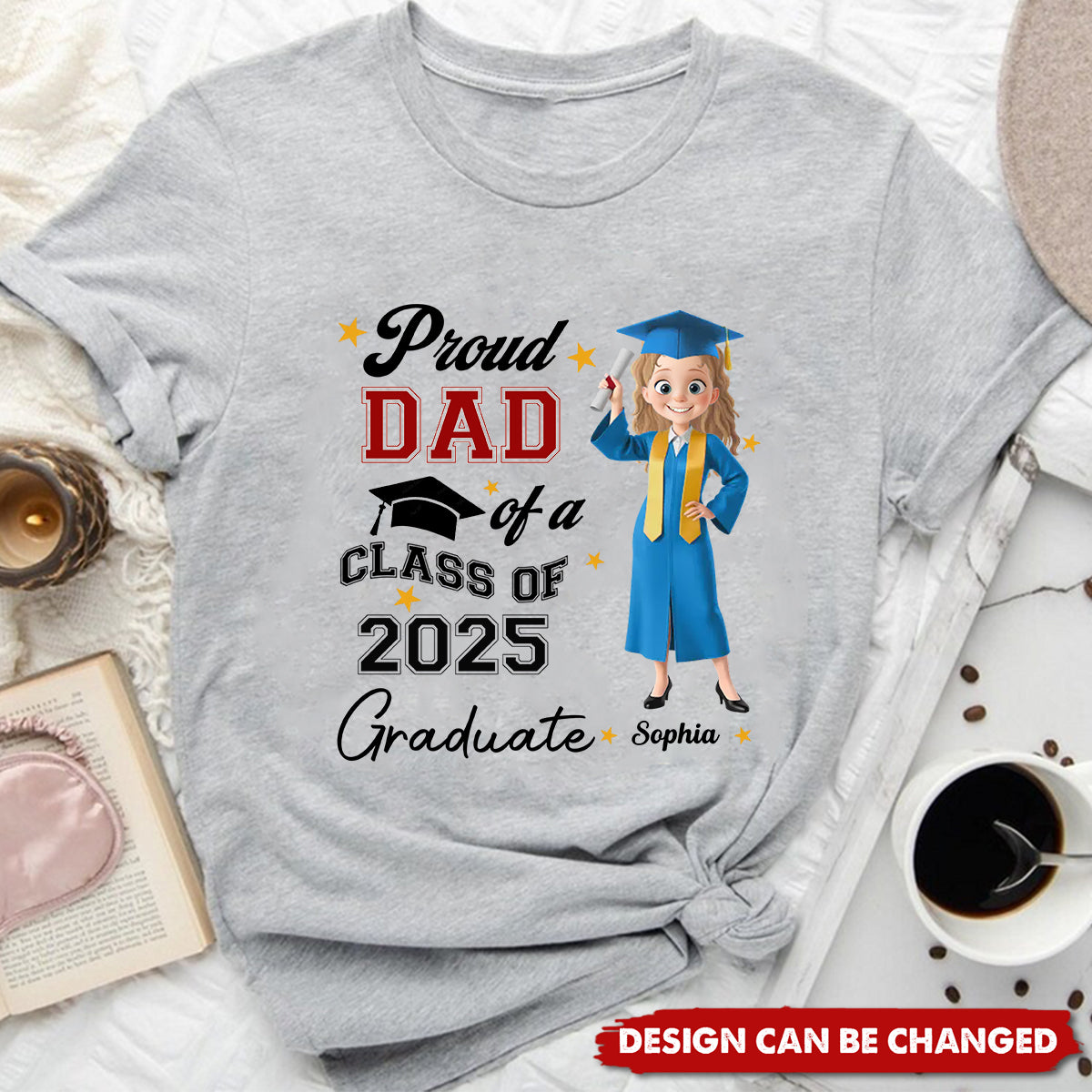 Once A Student, Now A Legend - Family Personalized Custom Unisex T-shirt