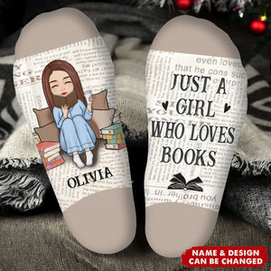 Custom Crew Socks - Personalized Bookish Gifts For Book Lovers