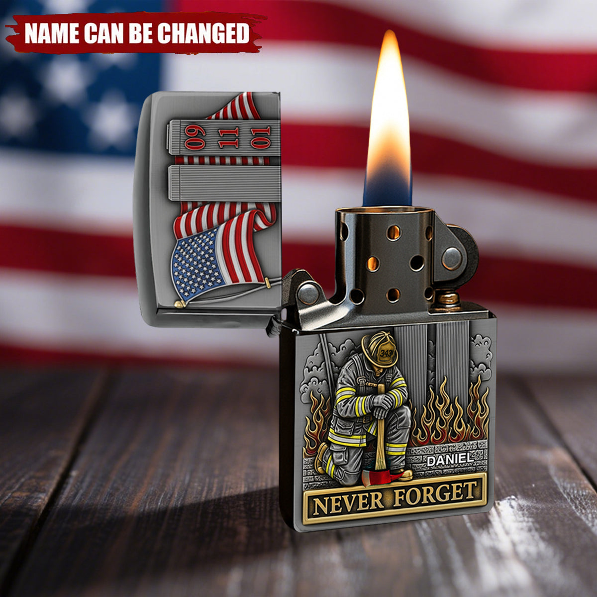 Firefighter Lighter - Personalized Gift For Firefighter
