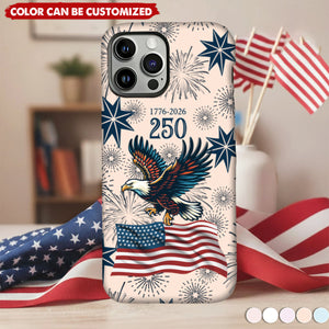 Personalized USA 250 Anniversary Eagle 1776-2026 Phone Case