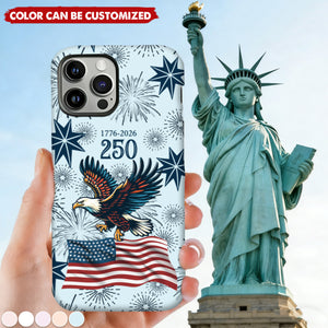 Personalized USA 250 Anniversary Eagle 1776-2026 Phone Case