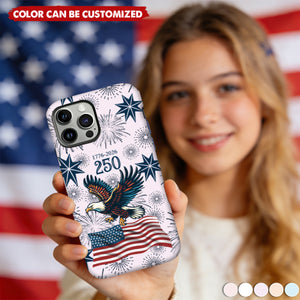 Personalized USA 250 Anniversary Eagle 1776-2026 Phone Case