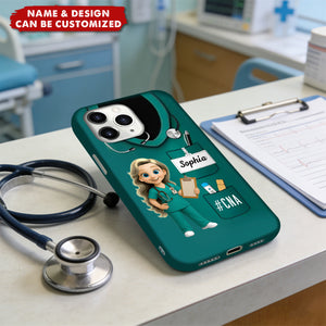 Things My Patients Said So I'll Never Forget - Personalized Nurse Phone Case, Gift For Nurses
