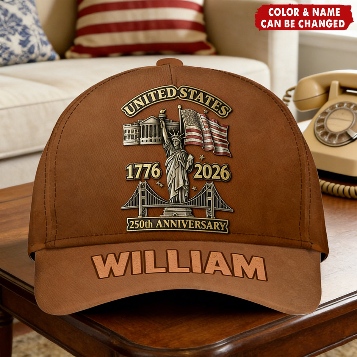 250th Anniversary - Personalized Patriot Classic Cap