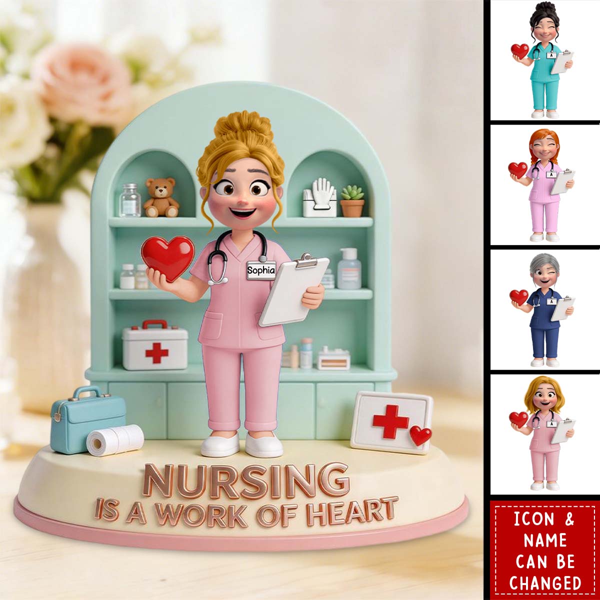 Nurse Appreciation Acrylic Plaque - Personalized Gifts For Nurse