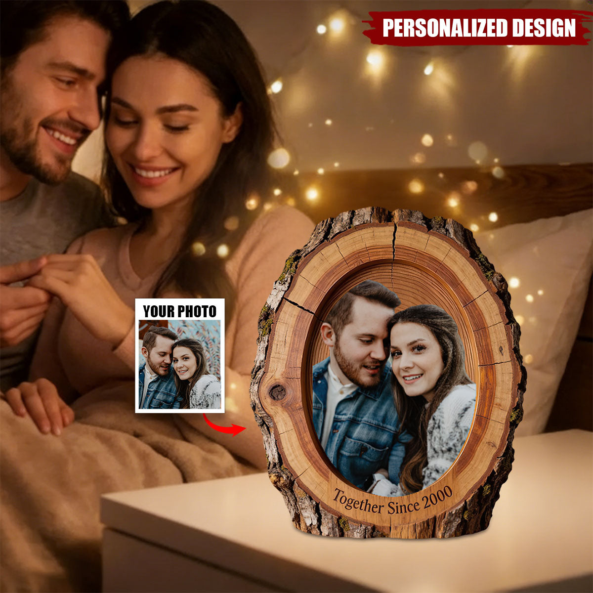 I'm Yours No Returns Or Refunds - Personalized Acrylic Block Plaque - Anniversary, Valentine's Day Gift