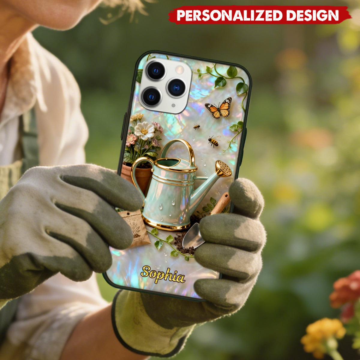 Personalized Gardening Phone Case - Gifts For Garden Lovers