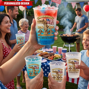 250th Anniversary USA Patriotic - Personalized Cups