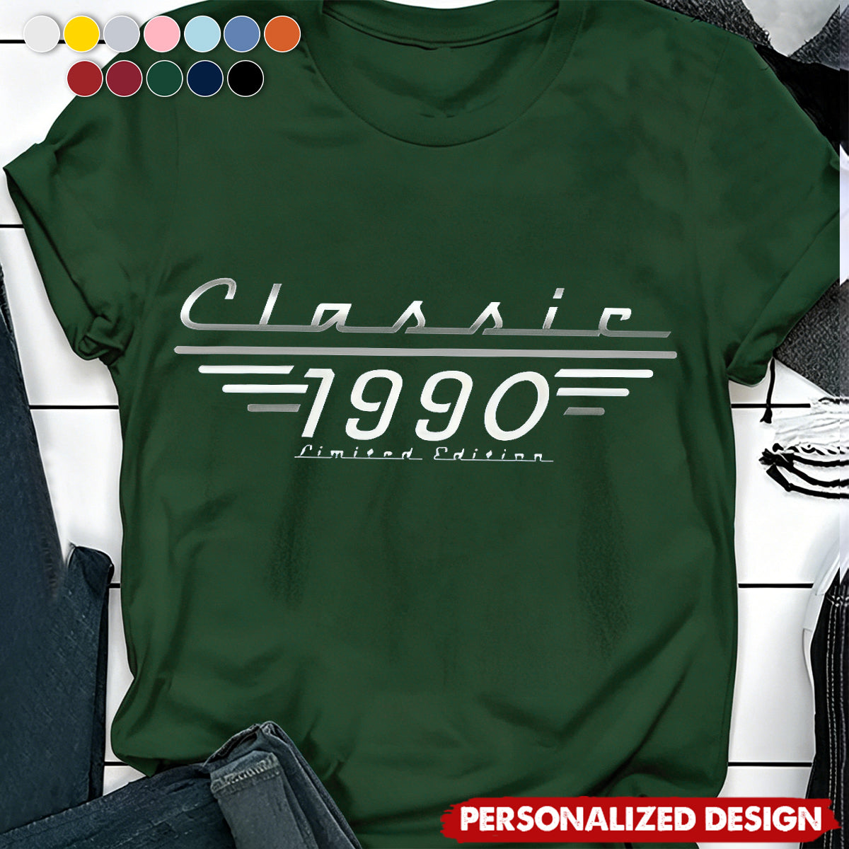 Father's Day Gifts, Classic Limited Edition - Personalized Shirt For Him, Dad, Husband, Grandpa