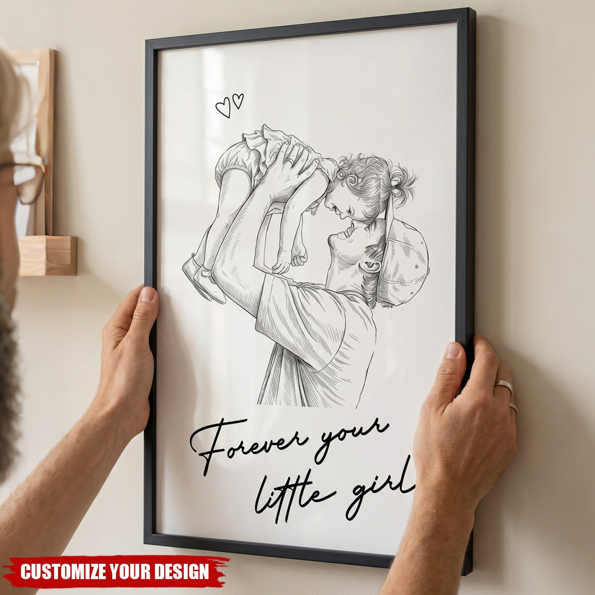Custom Gift With Photo Father's Day Gift For Dad, Husband - Personalized Poster