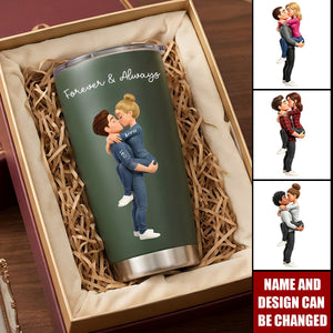 Custom Anniversary Gifts For Wife, Girlfriend - Personalized Tumbler Cup