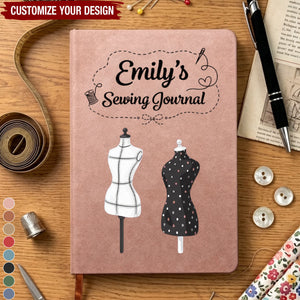 Sewing Journal Gift For Sewing Lover - Personalized Journal