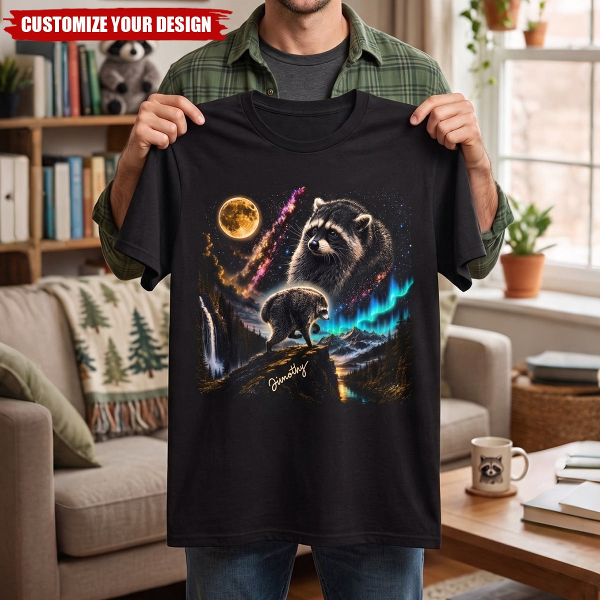 Loveable Jimothy Raccoon Shirt - Trending 2026 Shirt