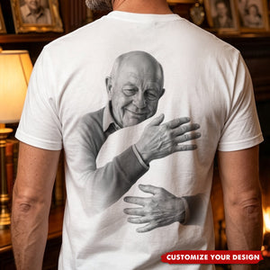 A Hug To Remember Custom Photo - Personalized Shirt