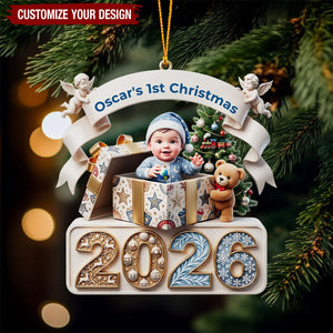 Baby's First Christmas Ornament - New Parents Holiday Present