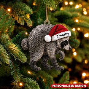 Trending Viral Jimothy Raccoon Acrylic Ornament - Trending 2026 Keep Sake