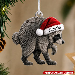 Trending Viral Jimothy Raccoon Acrylic Ornament - Trending 2026 Keep Sake