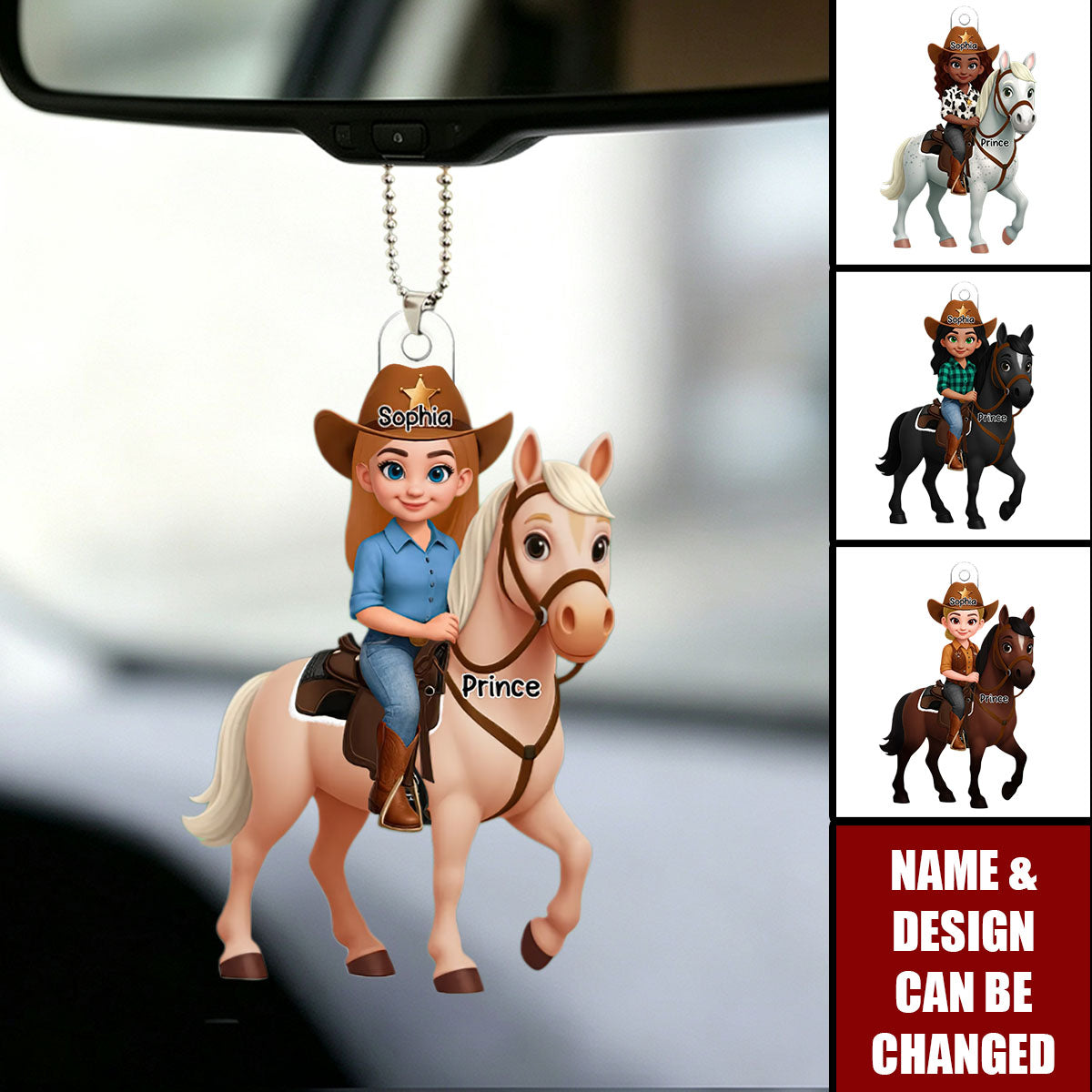 Every Horse Deserved To Be Loved By A Girl - Personalized Ornament Gift For Horse Lover
