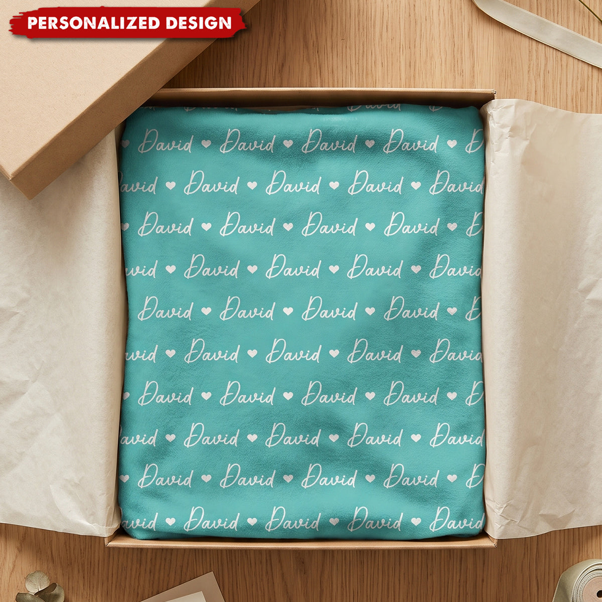Custom Blanket - Personalized Birthday Gifts For Mom, Dad, Brother, Sister