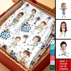 Father's Day Gifts, Best Dad Ever New Version Father's Day Gift For Dad, Husband, Grandpa - Personalized Lounge Pants
